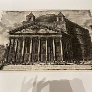 Veduta del Pantheon d'Agrippa oggi Chiesa di S. Maria ad Martyres (View of the Pantheon (S. Maria ad Martyres)) by Giovanni Battista Piranesi 