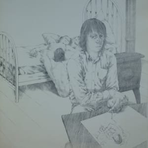 Self Portrait with Models by DeWitt Hardy