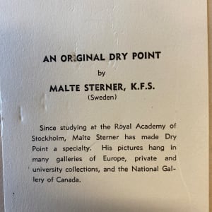 Lappmark by Malte Sterner, KFS (1903-1952) 
