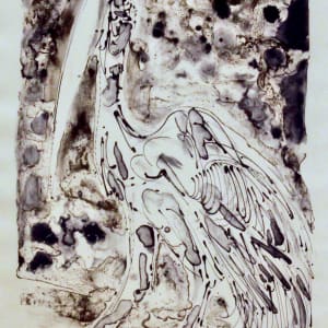 Long Beaked Bird by Misch Kohn