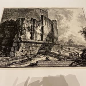Veduta degl’avanzi del sepolcro della famiglia Plauzia... (View of the tomb of the Plautii) by Giovanni Battista Piranesi 