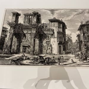 Veduta degli avanzi del Foro di Nerva (View of the Forum of Nerva) by Giovanni Battista Piranesi 