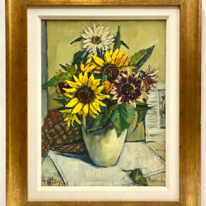 Sunflowers, Richmond by Llewellyn Petley-Jones (1908-1986) 