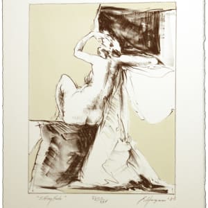 Sitting Nude by Ed Hogan