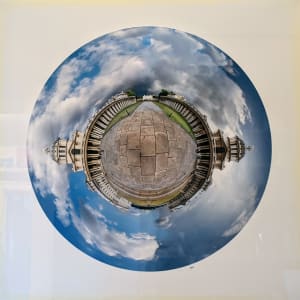 Fish Eyed Colannade Plaza* by Edward Hill