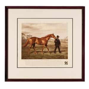 Set of 12 Racing Prints by Franklin Brooke Voss 