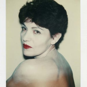 Unidentified Woman (Short Dark Hair) by Andy Warhol