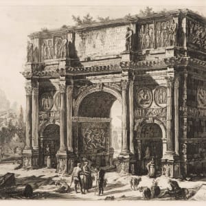 Veduta dell'Arco di Costantino (View of the Arch of Constantine) by Giovanni Battista Piranesi