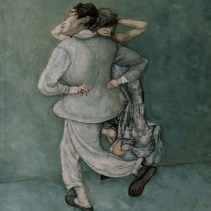 Dancing Couple by Giacomo Porzano