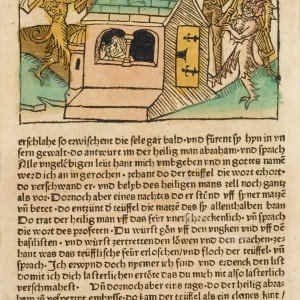 A House Beleaguered by Devils by School of Strassburg