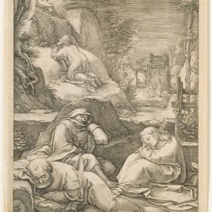 The Agony in the Garden by Hendrick Goltzius