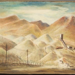 Mine Dumps, Gold Hill, Nevada by Louis Bassi Siegriest 