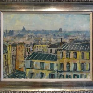 View from Butte Montmartre by Llewellyn Petley-Jones (1908-1986) 