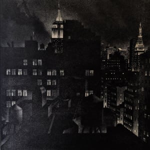 Manhattan Chiaroscuro by William J. Behnken