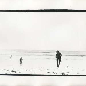 Pat Cleveland, Jon Gould and Christopher Makos at the Beach by Andy Warhol, Image 1.