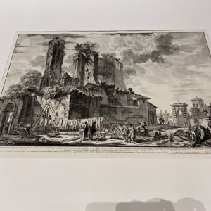 Veduta dell’avanzo del Castello, che prendono una porzione dell’Acqua Giulia..., by Giovanni Battista Piranesi 