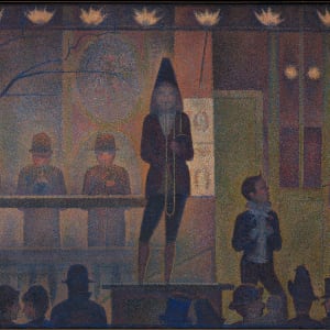 Circus Sideshow (Parade de cirque) by Georges Seurat