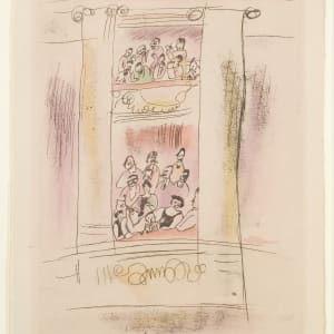 The Lodge for La Nuit de Babylon by Jules Pascin