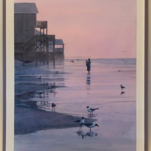 High Tide at Sunset by Marion Welch 