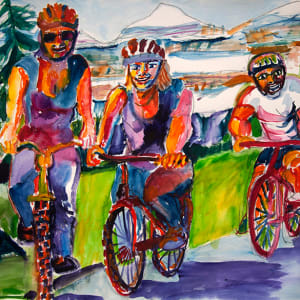 Bicycle in the Mountains by Susan Entin