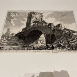 Veduta del Ponte Salario (View of the Ponte Salario) by Giovanni Battista Piranesi 