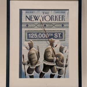 New Yorker - Eskimos at 125th Street* by Eric Drooker 