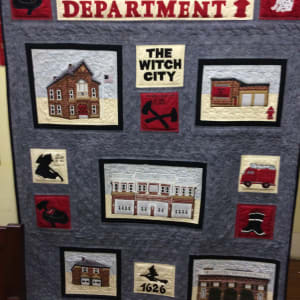 Salem Fire Department Quilt by Deane Saffer