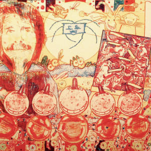 Self-portrait at 45 by John H. Hunter