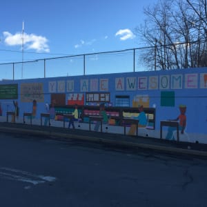Educators Appreciation Mural by Anna Dugan