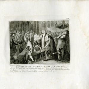 Enterrment de Marie Reine D'Ecosse (Burial of Mary Queen of Scots) by John Francis Rigaud 