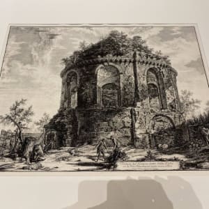 Veduta del Tempio, detto della Tosse... (View of the Tempio della Tosse) by Giovanni Battista Piranesi 