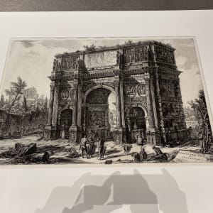 Veduta dell'Arco di Costantino (View of the arch of Constantine) by Giovanni Battista Piranesi 