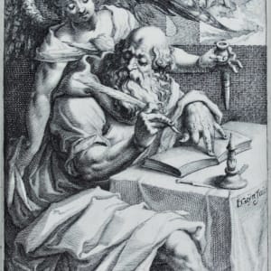 The Four Evangelists, St. Matthew by Jacques de Gheyn