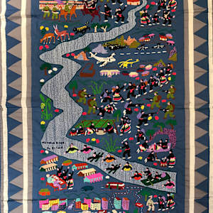 Laotian Hmong Story Cloth by Unknown, Image 1.
