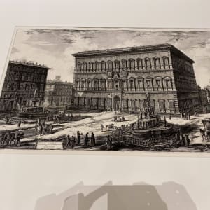 Veduta del Palazzo Farnese (View of the Palazzo Farnese) by Giovanni Battista Piranesi 