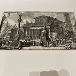 Veduta della Basilica di S. Lorenzo fuor delle mura (View of the basilica of S. Lorenzo fuori le Mura) by Giovanni Battista Piranesi 