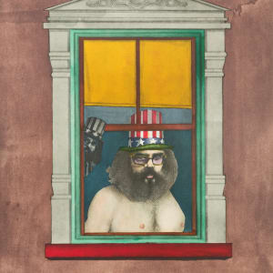 Fun City: Poet by Richard Lindner