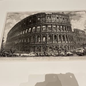 Veduta dell'Anfiteatro Flavio, detto il Colosseo (View of the Flavian Amphitheater, called the Colosseum) by Giovanni Battista Piranesi 