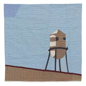 Water Tower, Porcelain Sky by Regina Stadnik