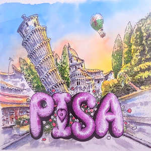 Love Pisa by Al Warner