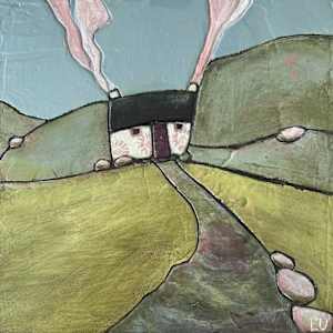 Pink Pigtails by Lorraine Udell