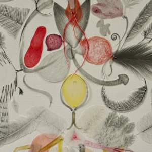 Bird of a Feather by Arminée Chahbazian  Image: Detail - core