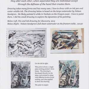 Images & Words 1p2 - Welcome - September 1, 2024  Drawing & Paint by Katy Cauker 