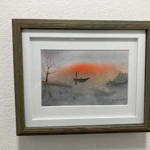 Misty Morning Flats by WC Crenshaw