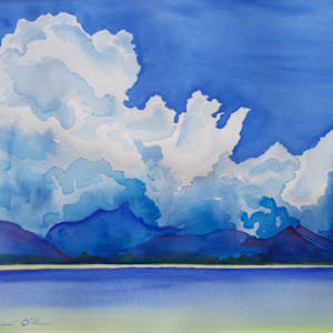 Byron Bay Clouds by Jasmine O'Shea