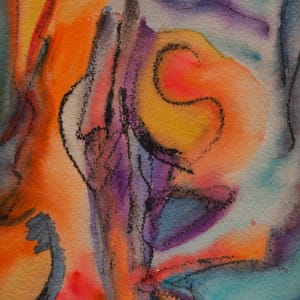 Original Watercolour Painting - CG21PA-1 - Tea Towel Edition #1 by Carol Gordon