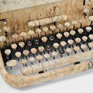 Typewriter #13 by Keiko Miyamori  Image: Photo credit: Alexis Oltmer