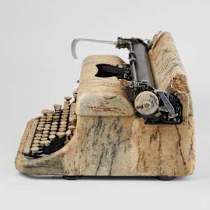 Typewriter #13 by Keiko Miyamori  Image: Photo credit: Alexis Oltmer