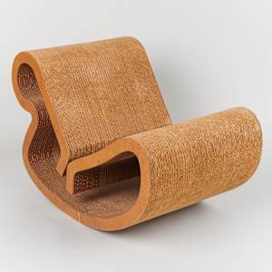 Contour Rocking Chair by Frank Gehry
