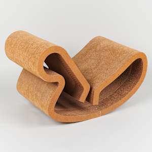 Contour Rocking Chair by Frank Gehry  Image: Photo credit: Alexis Oltmer